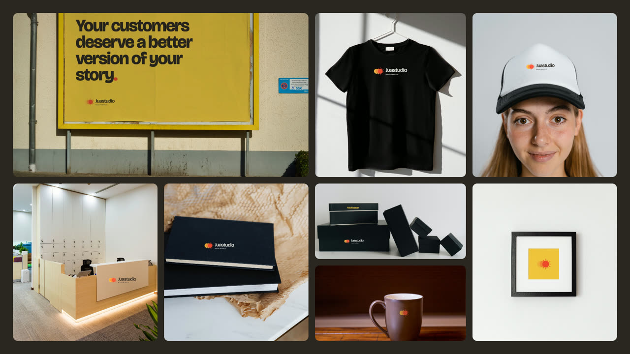 Juastudio: the brand in hand, in the office and on the street