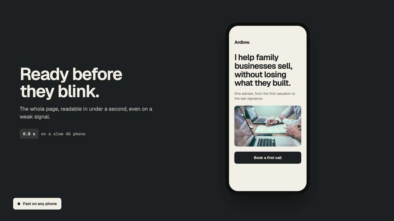 Fast on any phone